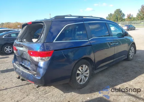 2015 Honda Odyssey Ex-L z USA, uszkodzony, nr VIN 5FNRL5H65FB008755